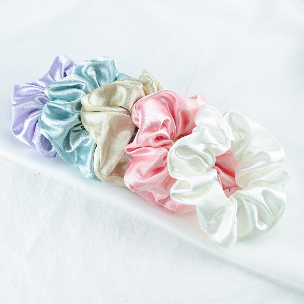 Lot de 5 chouchous en satin